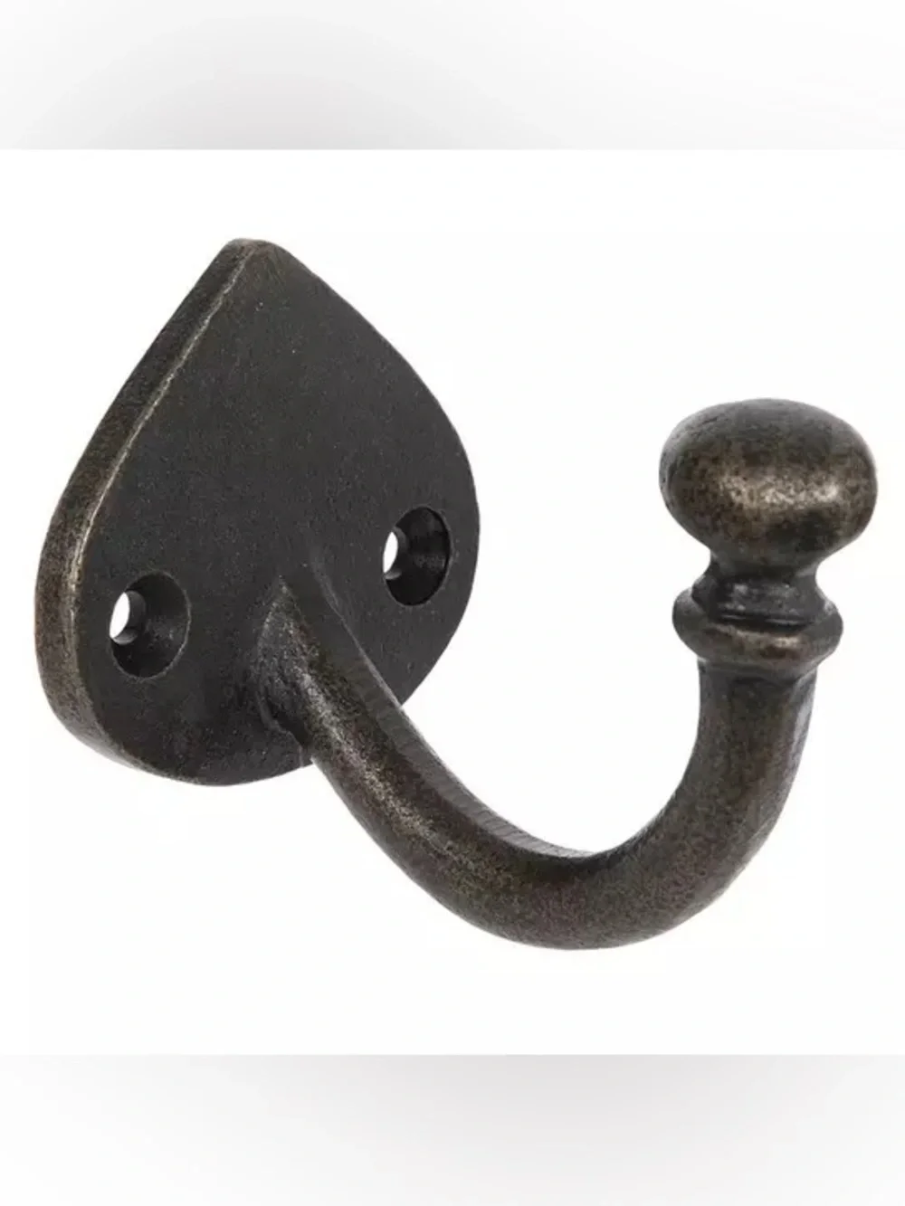 (3) Antique Bronze Metal Wall Hook